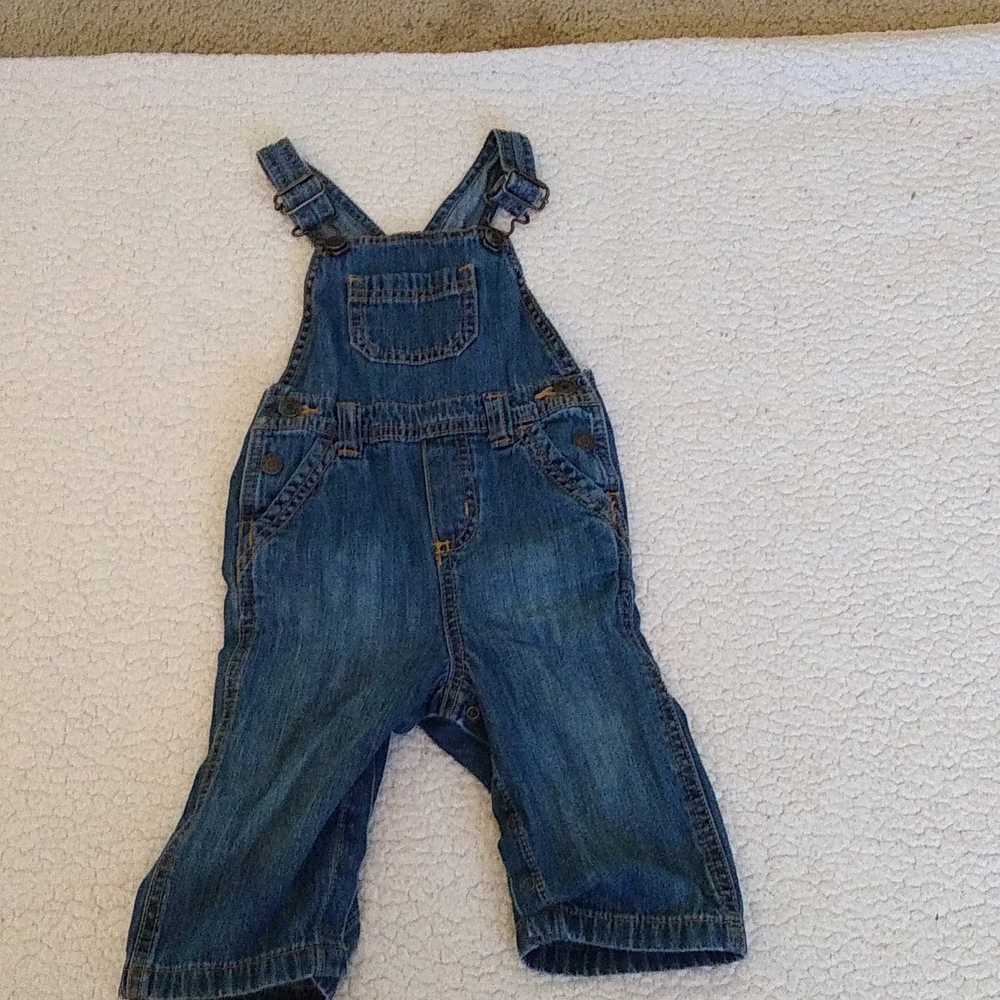 Boys Old Navy 12-18 month denim overalls